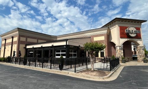 Commercial Exterior Painting Before Photo