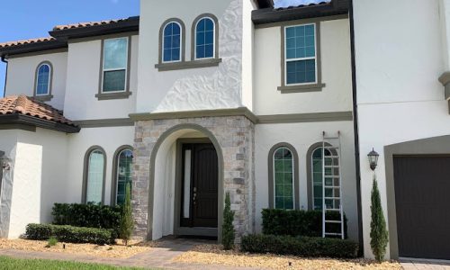 Residential exterior painting services