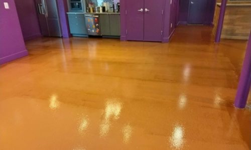 Floor Coating Installation