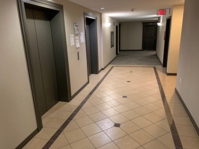 550 Talbot Door Hallway