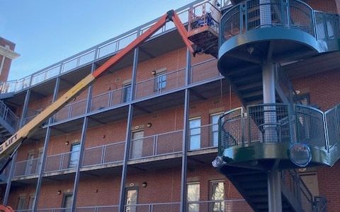 Brick Condo Exterior