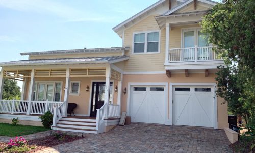 Salmon Siding Painting