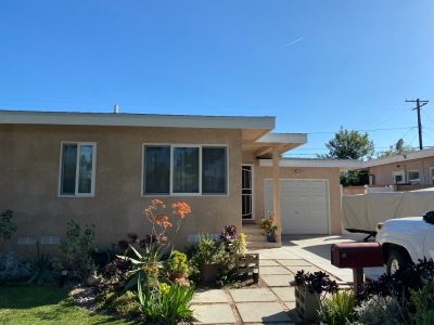 Exterior stucco repaint in Wrigley California