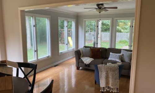 Sunroom Painting Project