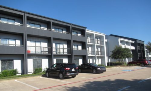 black and white apartments