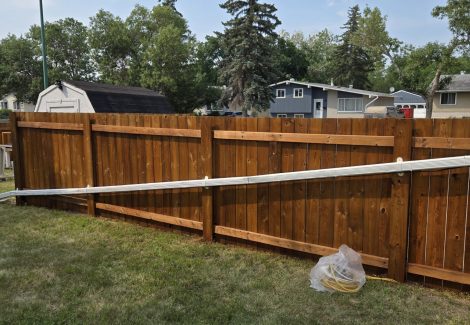 Recent Wood Staining and Power Washing Project