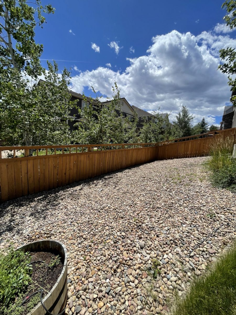 stained wooden fence Preview Image 1