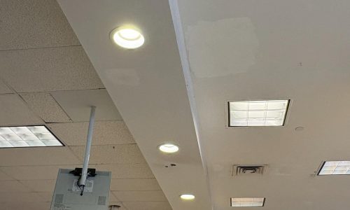 Poorly Blended Ceiling Patches