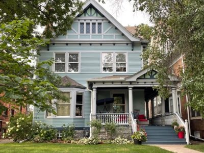 green exterior painting minnesota