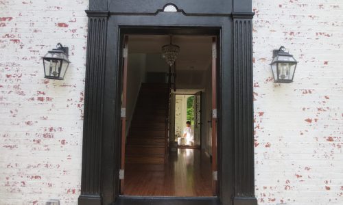 Black Door Trim
