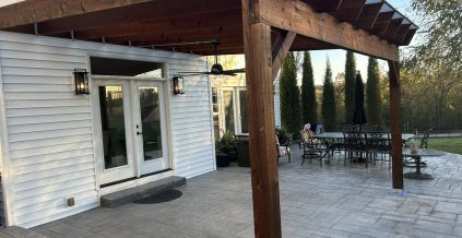 Outdoor Residential Staining Project