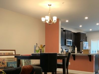 Interior dining room painting in waldorf, md