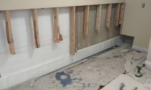 Wall Framing & Drywall Installation