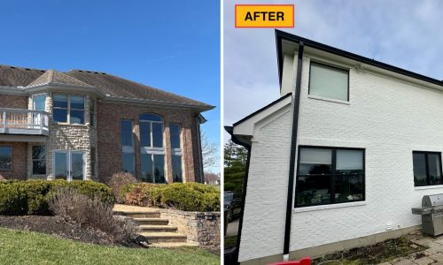 Case Study: Exterior Brick, Stone & Trim Painting Project in Loveland, OH