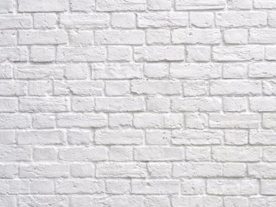 white painted brick background