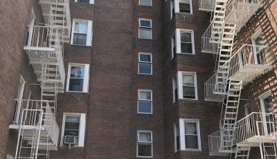 Professional Fire Escape Painting After