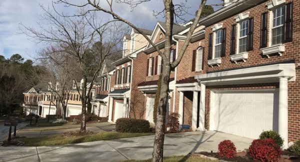 Exterior Townhouses in Raleigh, NC