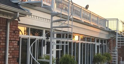 Exterior Staircase Painting