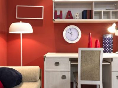 Interior home office painting in Silver Spring, MD