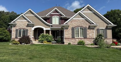 Repainted House Exterior in Colfax, IA