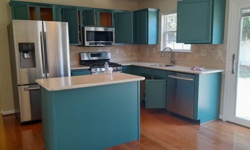 Cabinet Painting Project