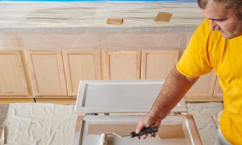 paint cabinets
