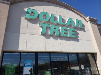 Dollar Tree Exterior Painting