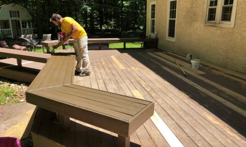 Deck Staining