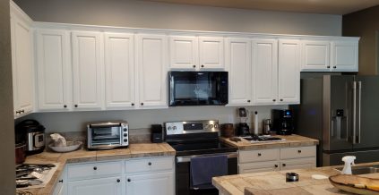 Cabinet Repainting Project