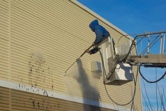 power washing graffiti