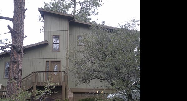 wood siding home in Arizona