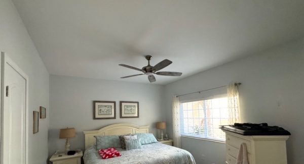 bedroom after repaint