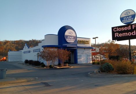 Car Wash Exterior Painting Project