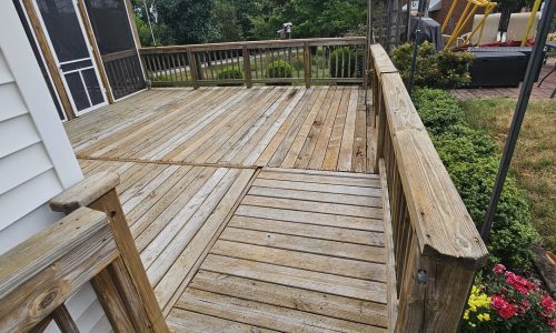 Exterior Deck Before
