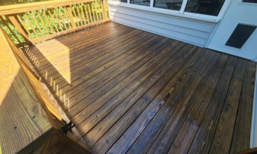 Deck Staining