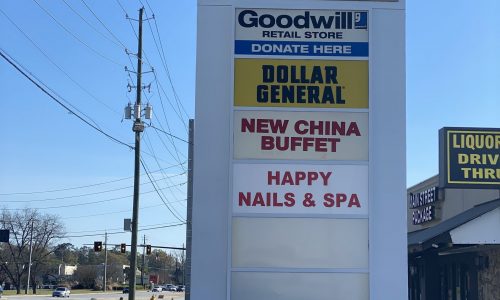 Street Sign Frame
