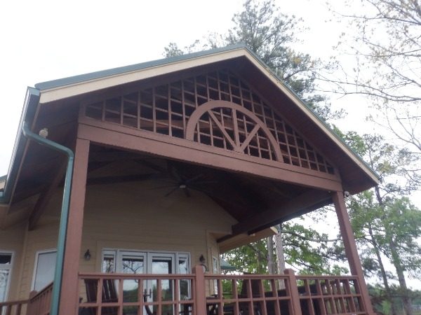 gable deck roof with worn stain Preview Image 12
