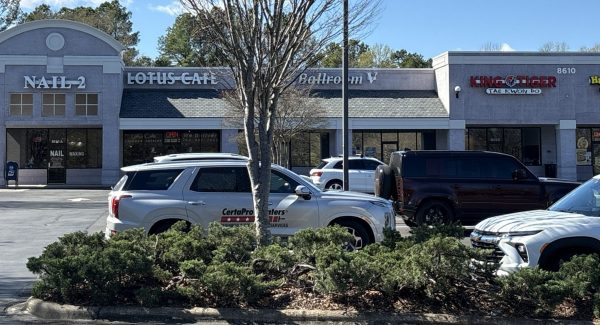 Camfield Corners Shopping Center Front After