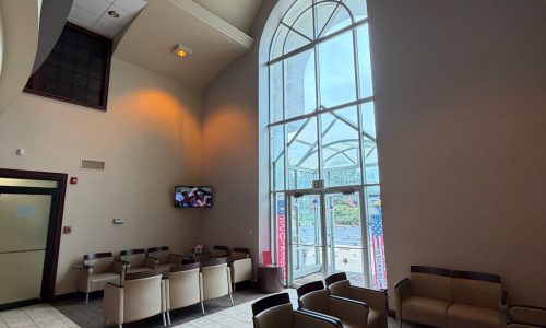 Lobby Walls & Ceiling After Painting
