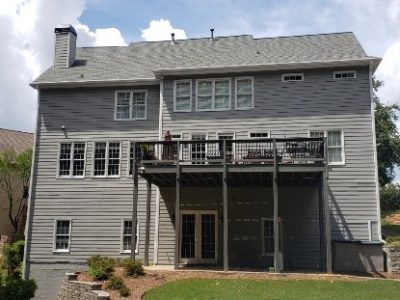 exterior painting project in sandy plains