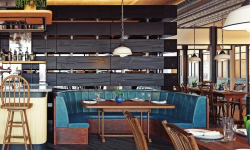 Restaurant painting